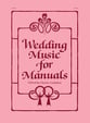 Wedding Music for Manuals Organ sheet music cover